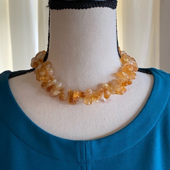 Jewelry - Chunky Citrine Chocker